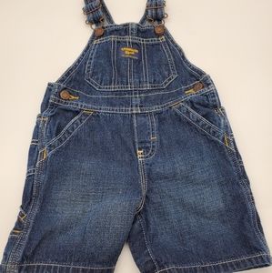OshKosh B'gosh snap leg overalls - size 18 Months